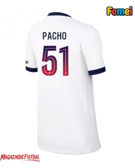 Paris Saint-Germain Willian Pacho #51 Tricou Fotbal Replică 2026-27 Femei Deplasare Paris Saint-Germain Willian Pacho #51 Tricou Fotbal Replică 2026-27 Femei Deplasare